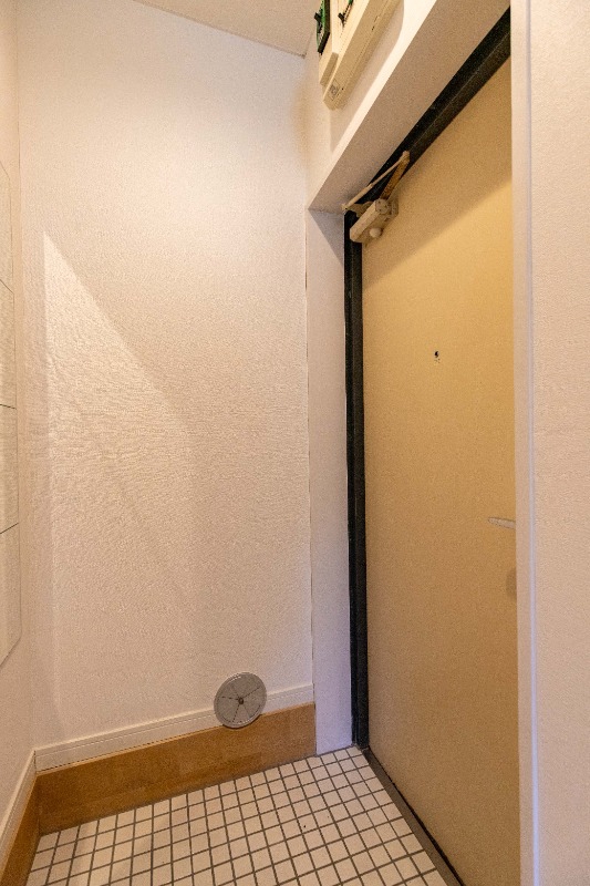 都立大パレヒルズ1階 玄関