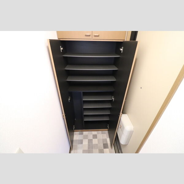 ルミナール・デュオ201号室 シューズボックス