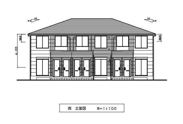 (仮称)　柏市柏　新築アパートの外観画像