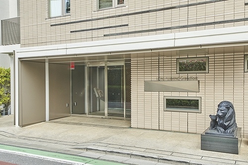 ライオンズふじみ野グランフォート エントランス外観　※前回募集時2021年7月撮影