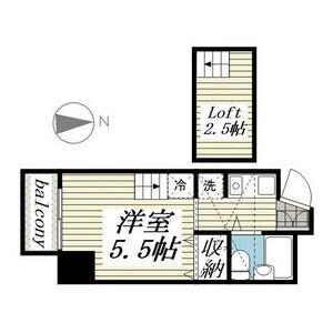 BoatHouse005A号室 間取