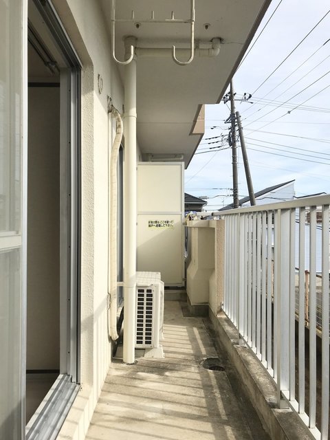 スクエア西部 バルコニー