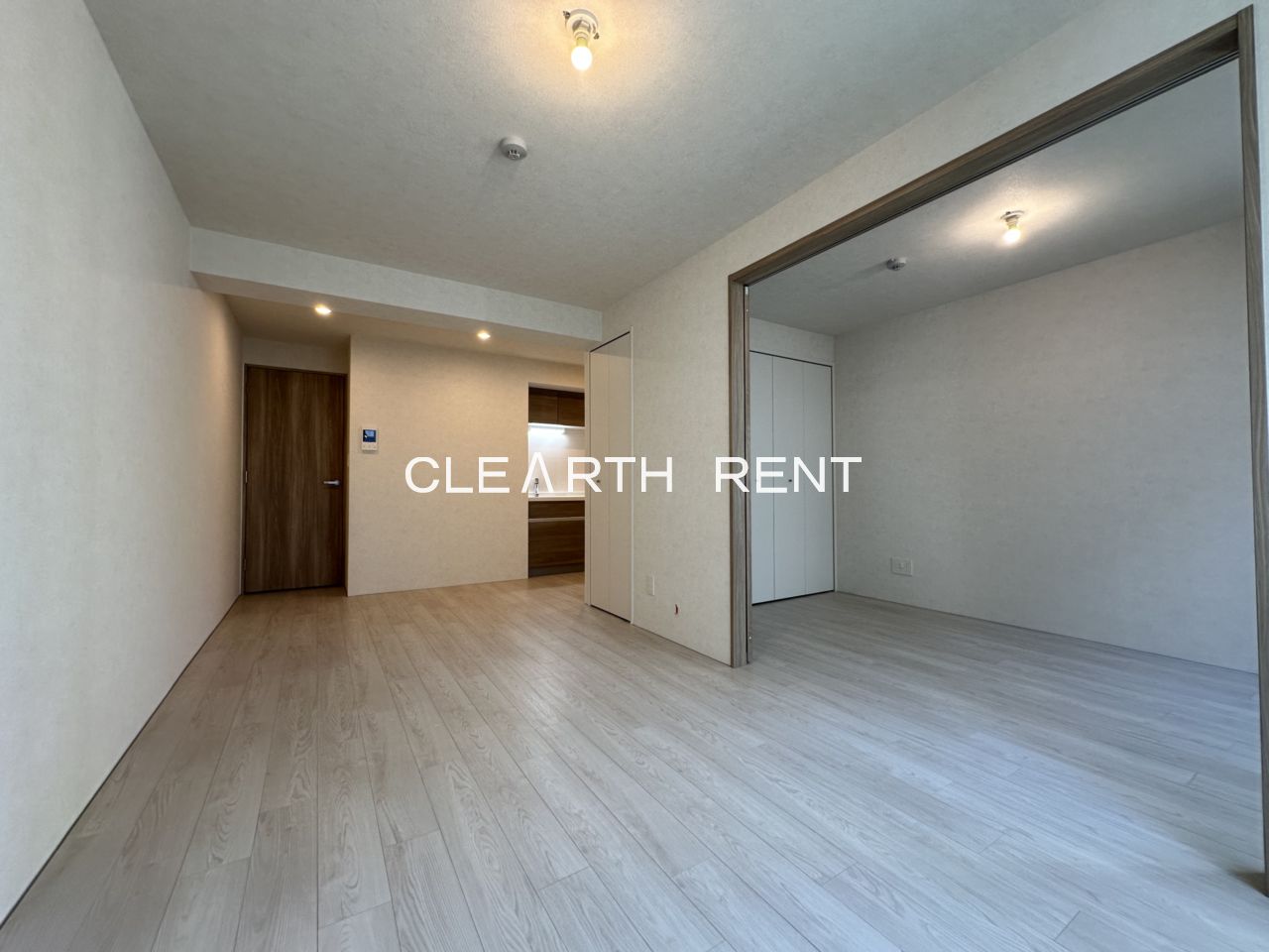 ＧＲＡＮ ＰＡＳＥＯ大井町2階 扉を開放してさらに広々とした空間に(合わせると18.1帖)