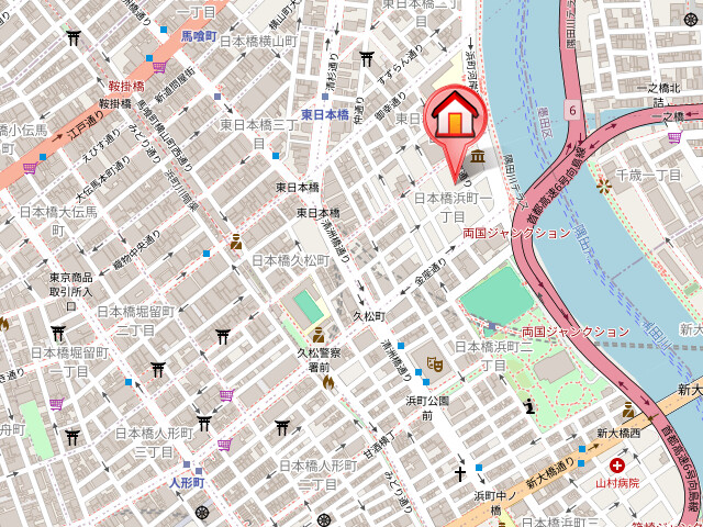 クロスレジデンス日本橋浜町10階 null