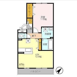 リビングタウン北越谷　B303号室 間取