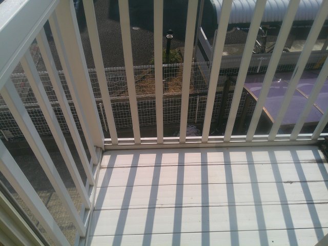 フラットソレイユ バルコニー