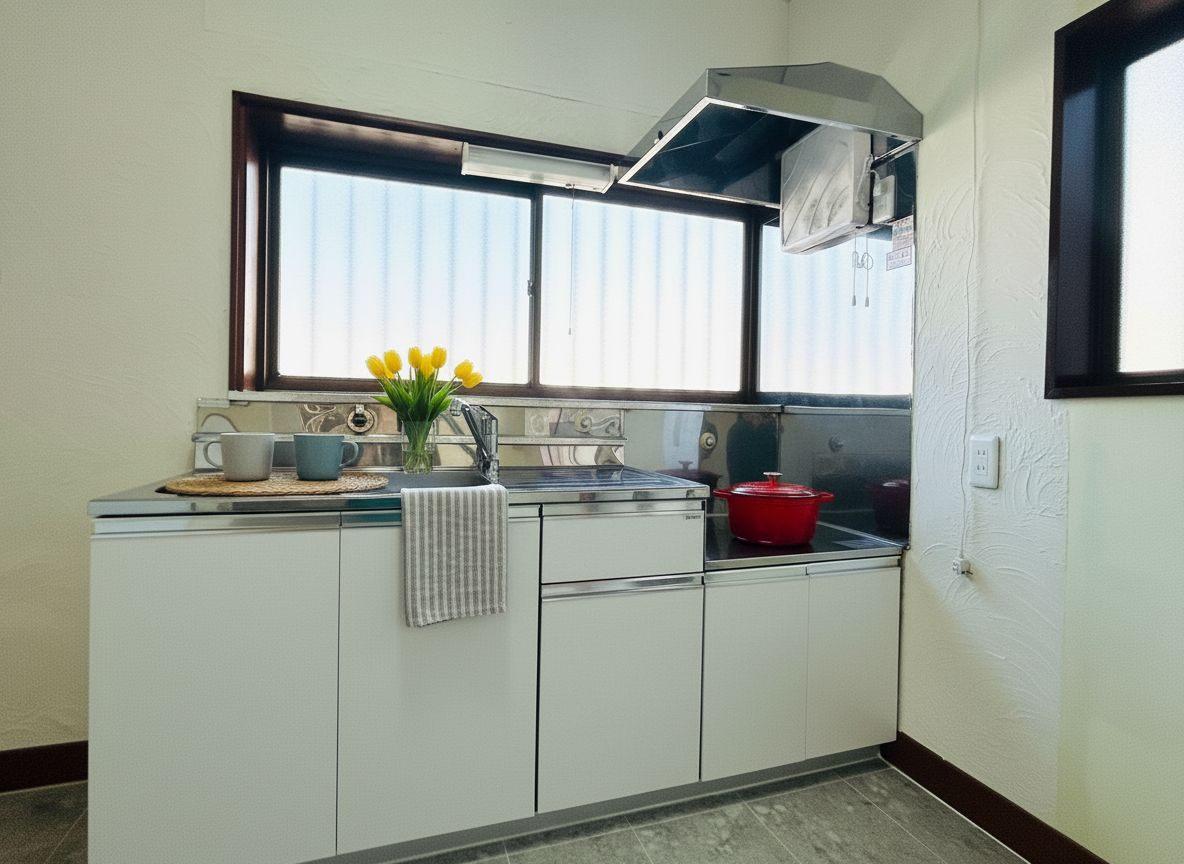 そよかぜ　なつかしの家 キッチンカウンター