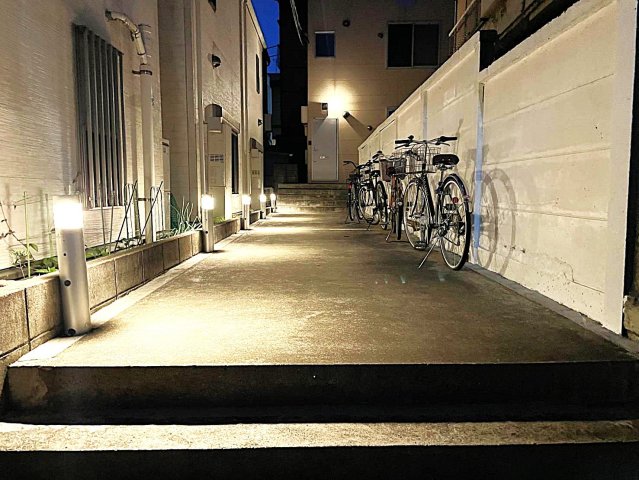 コンシェルジュ中馬込2-C号室 夜も安心のお洒落な照明