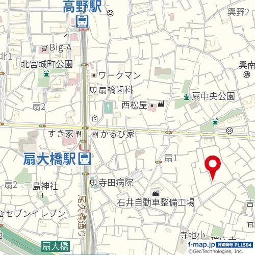 エオリア扇1階 null