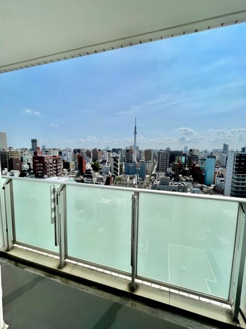 レジディア新御徒町 バルコニー