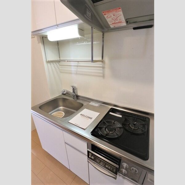 Luce203号室 ガスコンロ2口グリル付き