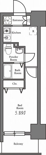 N-stage久米川11階 間取