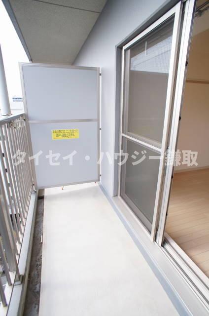 芝コーポ５号館0406号室 洗濯物は外に干せます