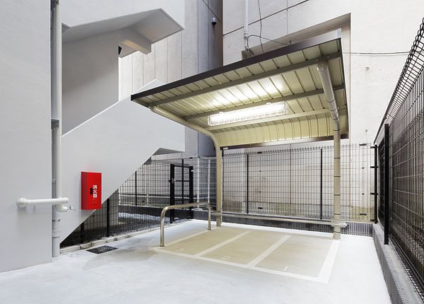 パークフラッツ浅草橋9階 バイク置き場