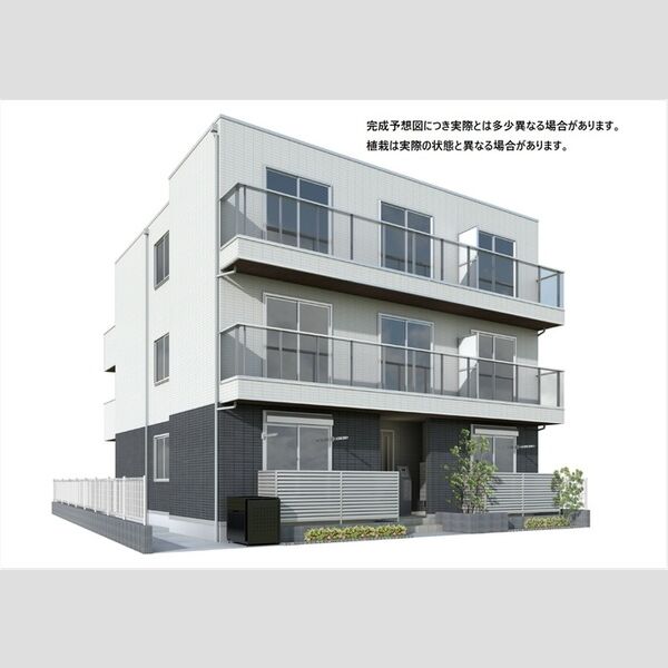 セレスティア上十条301号室 ※完成予想図につき、実物とは多少異なる場合があります。