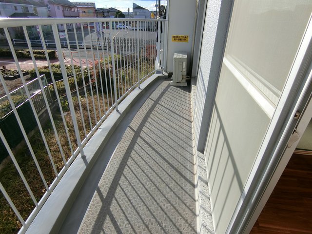 中山マンションＢ棟B201号室 バルコニー