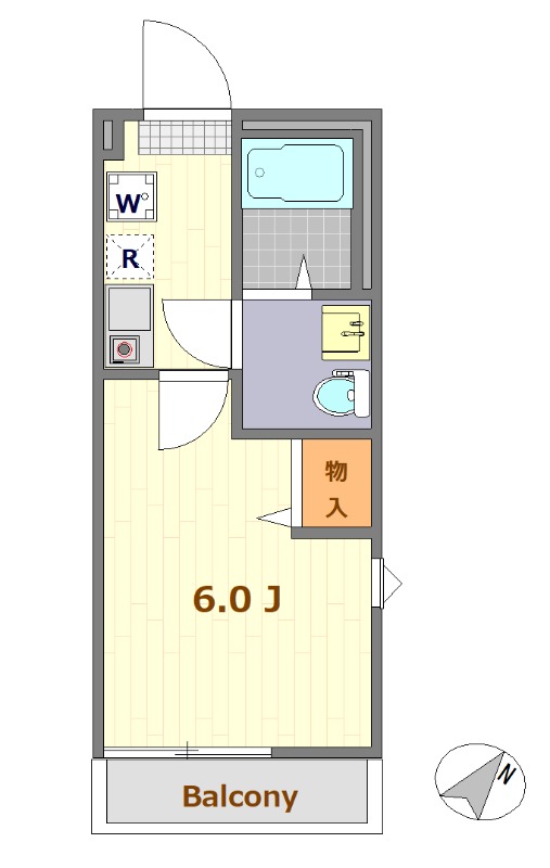 M・Yメゾン百合ヶ丘2階 間取