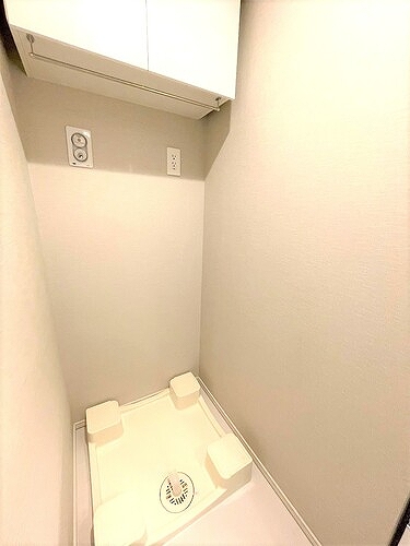 王子飛鳥山ザ・ファーストタワー＆レジデンス　タワー棟17階 室内洗濯機置場　※内装後2022年8月撮影の写真