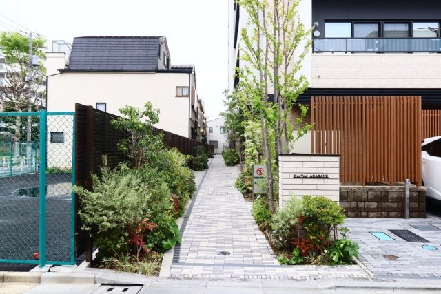 デュオヴェール赤羽ＦｏｒｅｓｔＣｏｕｒｔ5階 エントランス