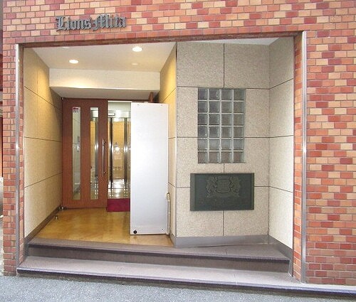 ライオンズ三田11階 エントランス　※2020年4月撮影