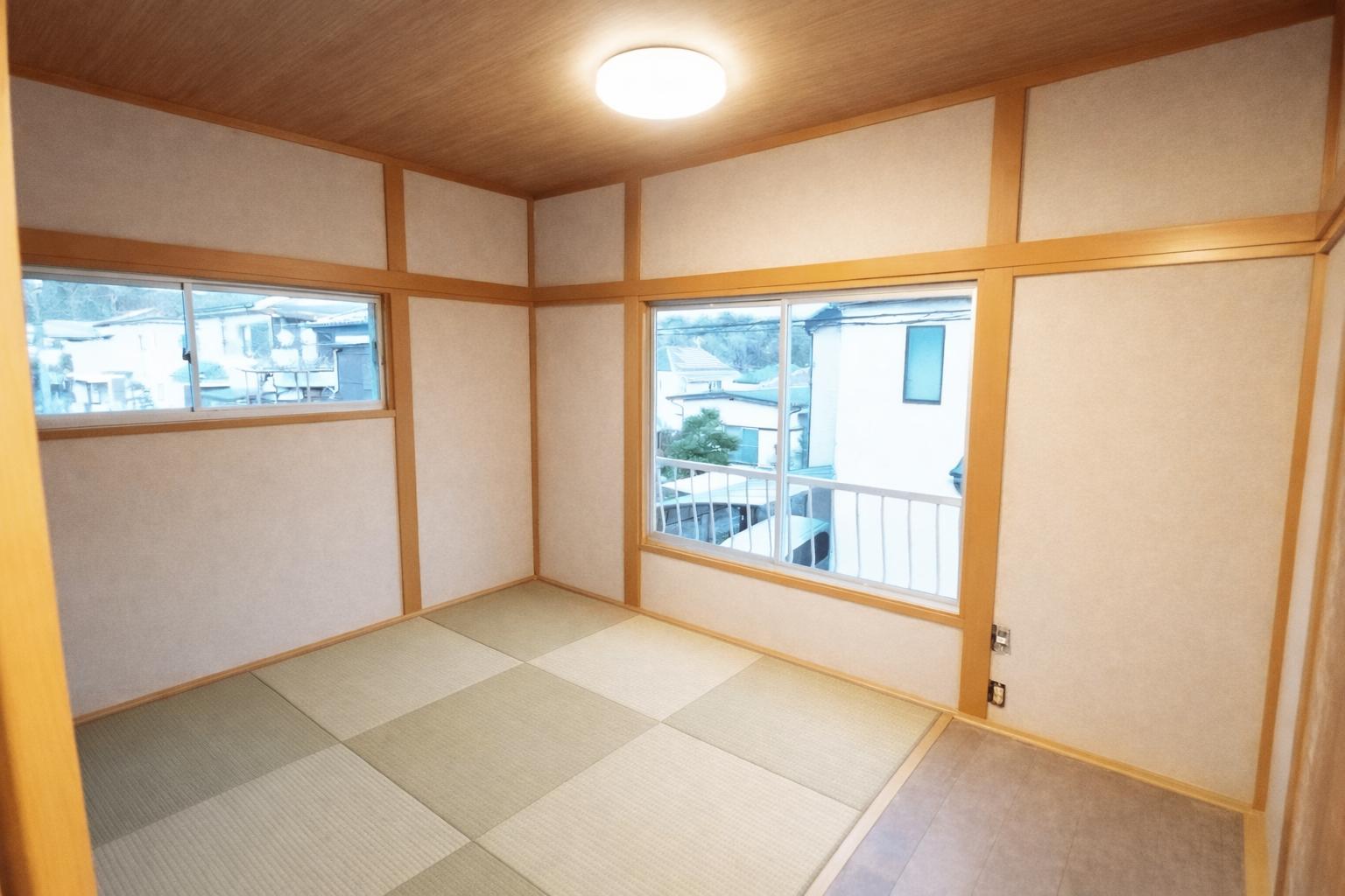 こもれびの丘のオリビア 2F和洋室です。唯一無二の和空間で子供部屋や寝室にもどうぞ。