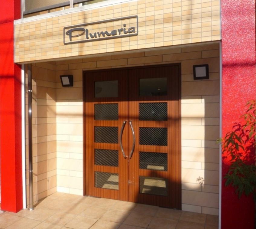 プルメリアマンション203号室 エントランス