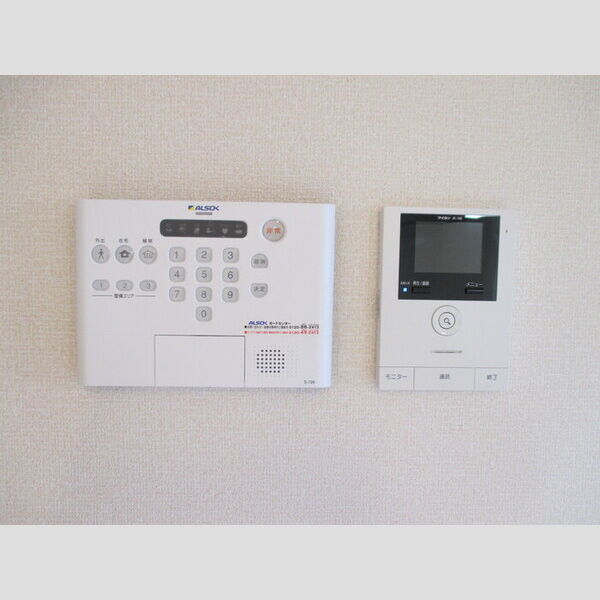 フェリス　B棟 ホームセキュリティー・テレビインターホン