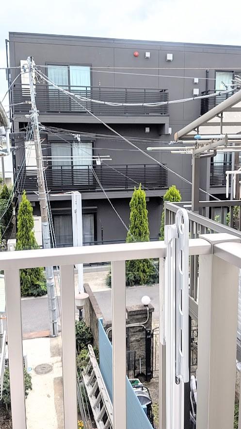 鷺宮テラス201号室 陽当り良好です。