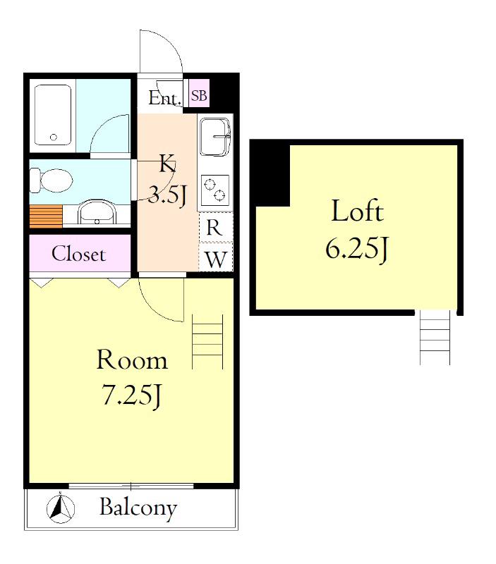 アウローラ2階 間取