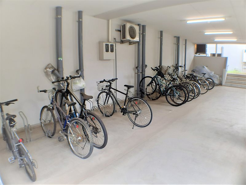 レジディア南品川3階 駐輪場