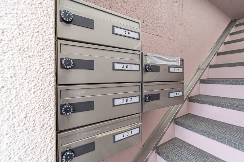 ハイムウチダ1階 エントランス