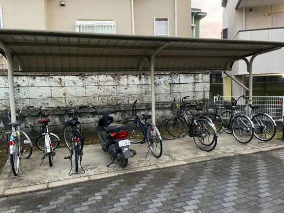 レオパレス天台101号室 駐輪場