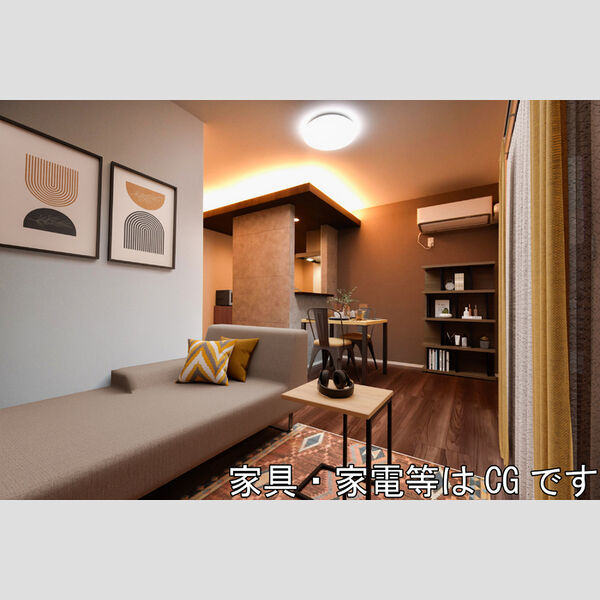 D-ROOM万町 リビング