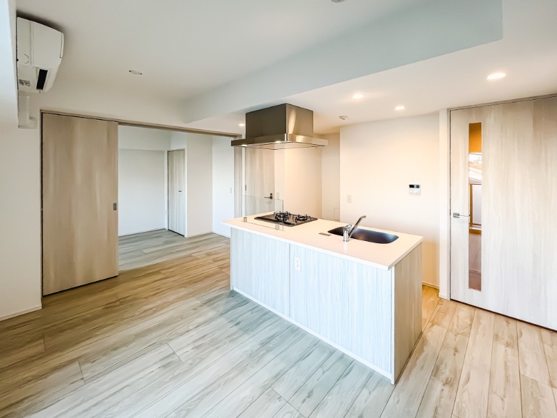 ドゥーエ王子神谷1階 リビング