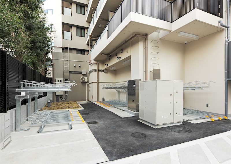 ステラメゾン三軒茶屋11階 駐輪場