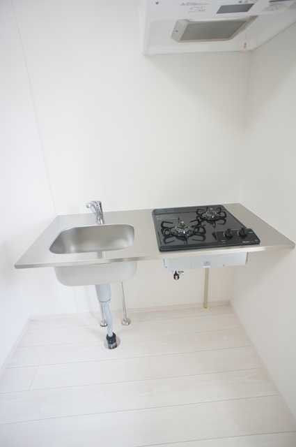ルミエール・エタンセルｓｉｘ0104号室 2口ガスコンロ