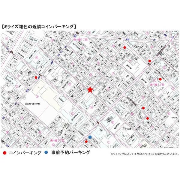 ミライズ雑色102号室 周辺