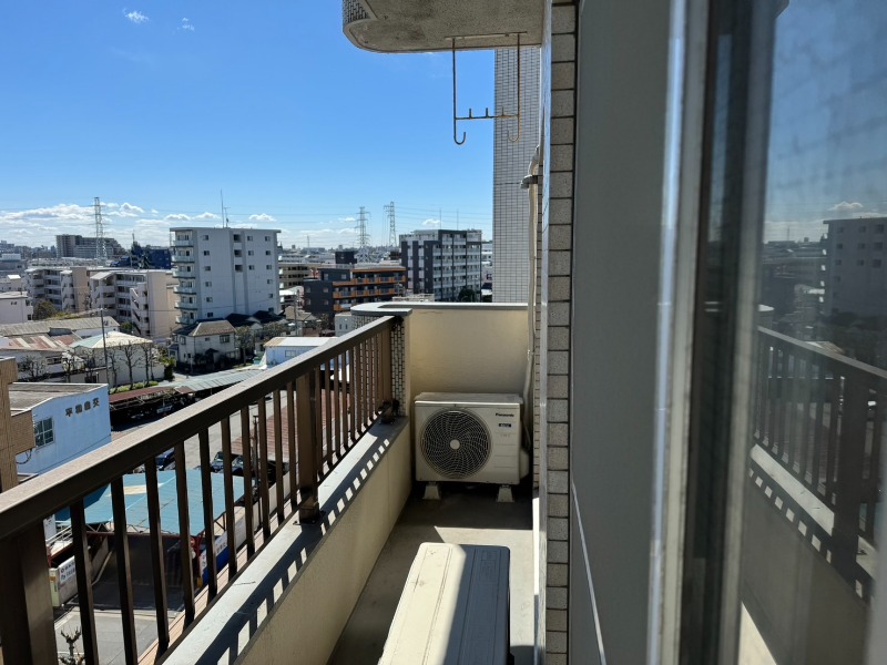 マツエコーポラス7階 バルコニー