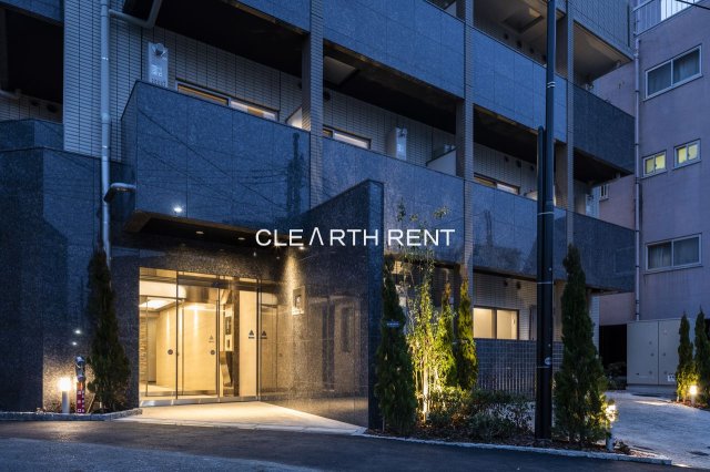 コンシェリア門前仲町 ＡＱＵＡ ＶＥＲＴ 黒の御影石を基調とした重厚感溢れるエントランス