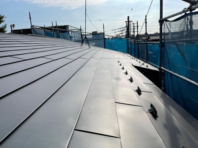 ODA-HOUSE 01 屋根交換工事を実施。