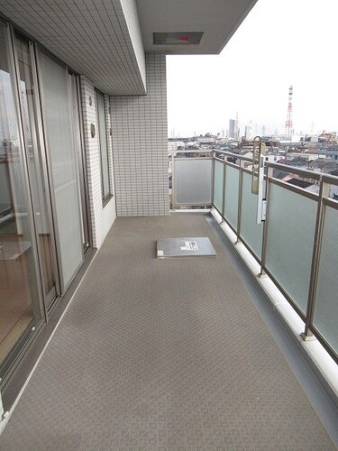 ライオンズマンション西橋本 バルコニー　※2021年01月撮影