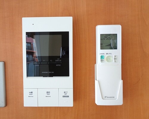 ハウス・エプタ3階 TVモニター付きインターホン