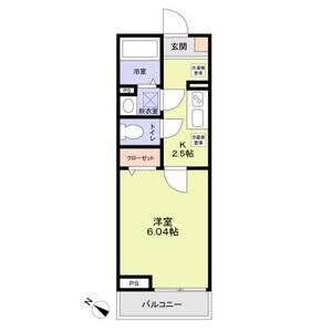 アットリラ稲毛海岸A305号室 間取