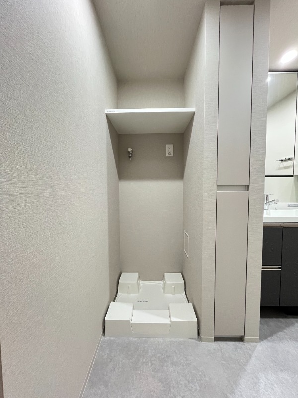 クレストコート門前仲町15階 洗濯機置き場