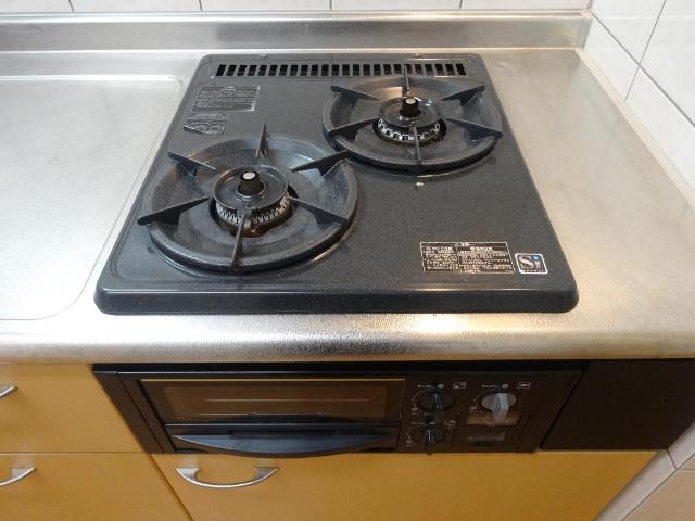 グリーンモール システムキッチン（２口・グリル）