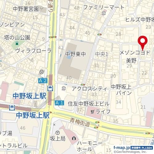 ライオンズマンション中野坂上2階 null