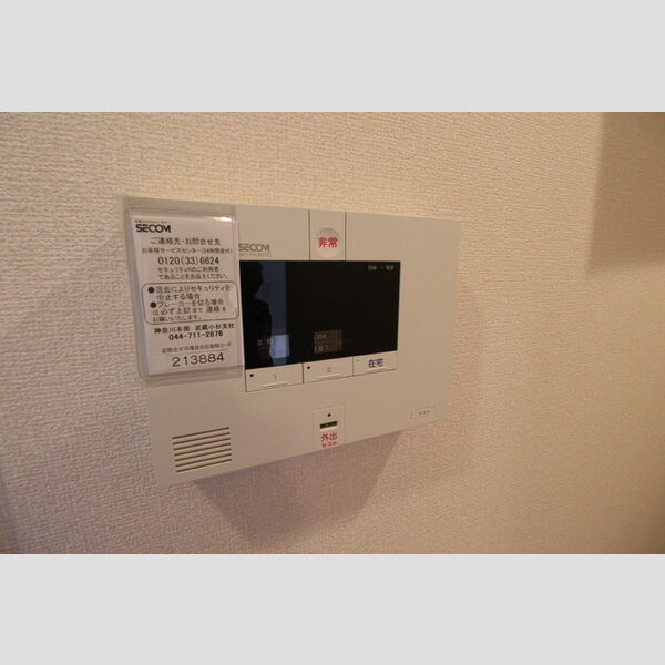 ヴィラ　ウエストⅡ202号室 セキュリティ