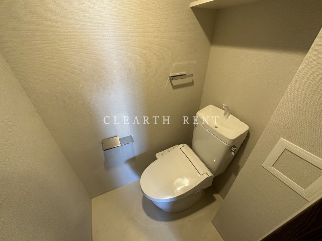 コンシェリア中野弥生町 ＴＨＥ ＲＥＳＩＤＥＮＣＥ 清潔感のあるトイレ