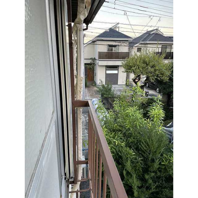 メゾンフォンテーヌA202号室 バルコニー