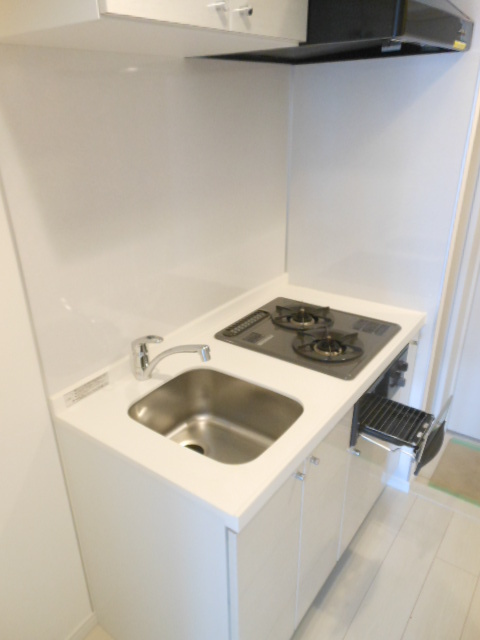 ガーラ・ヴィスタ横濱西口7階 ２口ガスコンロ・グリル/システムキッチン